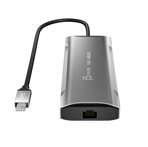 j5create Elite JCD393-N USB Tipo C Estação de ancoragem para Tela de exibição, Monitor, Notebook, Tablet, Smartphone, MacB