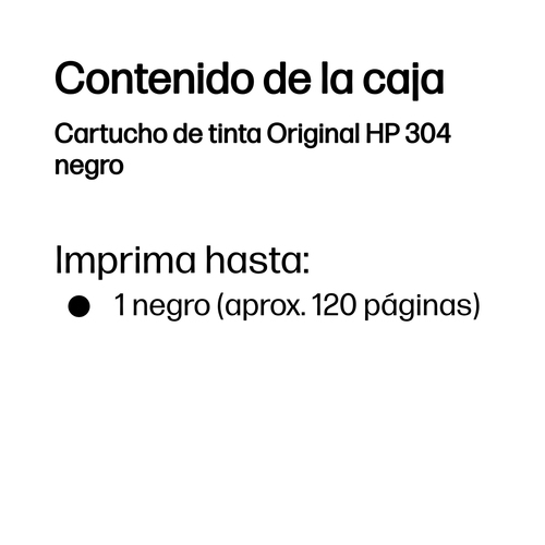 HP 304 Original Inkjet Ink Cartridge - Black Pack - Inkjet