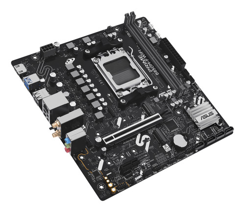 Carte mère de jeux de bureau Asus Prime B850M-F WIFI - AMD B850 Chipset - Socket AM5 - Micro ATX - Ryzen 7, Ryzen 9 proces