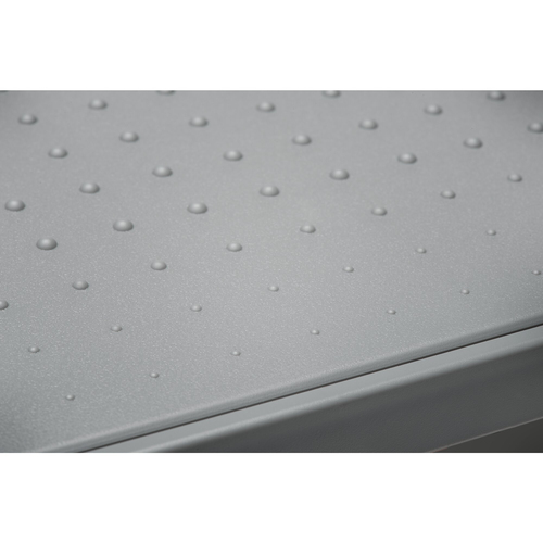 Kensington SoleMate Pro Fußstütze - Grau - 1 Box - 90 mm - 120 mm Verstellbare Höhe - 18° Neigung - Stoff, Acrylnitril-But
