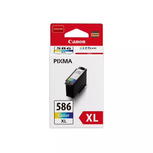 Canon CL-586XL Hoch (XL) Kapazität Tintenstrahl Tintenpatrone - Retournierprogramm - Cyan, Magenta, Gelb - Originaler Pack