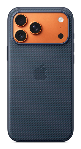 Apple Hülle für Apple iPhone 17 Pro Max Smartphone - Strukturierte Griffflächen - Blau - Kratzfest, Sturzsicher - Polyeste