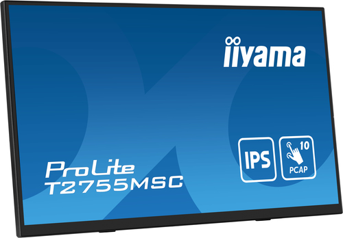 iiyama ProLite T2755MSC-B1 27 Zoll Klasse LED-Touchscreen-Monitor - 16:9 Format - 5 ms Reaktionszeit - 68,6 cm (27 Zoll) V