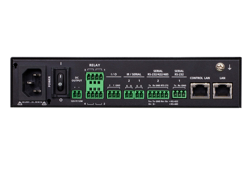 ATEN Control System - Compact Control Box Gen. 2 with Dual LAN. Product colour: Black, Display type: LCD, Display diagonal