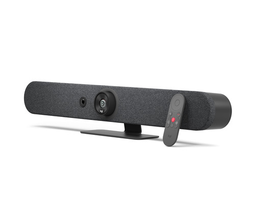 Caméra de Vidéoconférence Logitech Rally Bar 960-001342 - 30 fps - Graphite - USB 3.0 - Vidéo 3840 x 2160 - 4x Zoom Numéri
