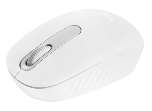 Logitech M196 Mouse - Bluetooth - Optical - Off White - Wireless - 10 m - 1000 dpi - Scroll Wheel - Symmetrical - 1 x AA B
