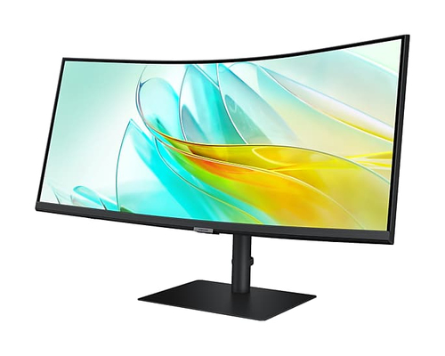 Samsung ViewFinity S6 S34C652UAU 34"" Class UW-QHD Curved Screen LED Monitor - 21:9 - Black - 86.4 cm (34"") Viewable - Ve