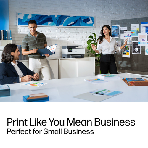 HP OfficeJet Pro 9125 Wireless Color Printer. Print technology: Thermal inkjet, Printing: Colour printing, Maximum resolut