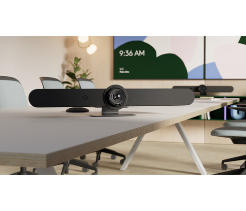 Caméra de Vidéoconférence Logitech Rally Bar - 30 fps - Graphite - USB 3.0 - Vidéo 3840 x 2160 - 3x Zoom Numérique - Micro