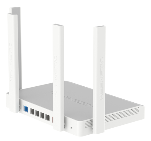 Keenetic Hero AX1800 Mesh Wi-Fi 6 Router with a 5-Port Gigabit Smart Switch, SFP Combo Port, USB 2.0 and USB 3.0 Ports. WA
