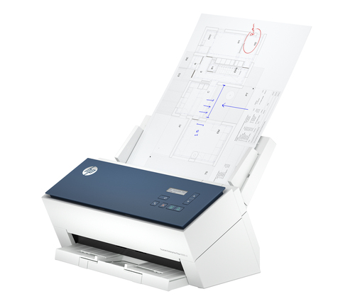 HP Scanjet Enterprise Flow 9000 s1 Einzugsscanner - Poster, Technical Paper - USB