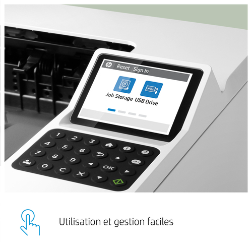 HP LaserJet Enterprise M406dn - Desktop Kabel Laserdrucker - Monochrom - 40 ppm Monodruck - 1200 x 1200 dpi Druckauflösung