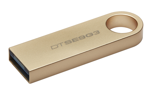 Kingston DataTraveler SE9 G3 64 GB USB 3.1 (Gen. 1) Typ A Flash-Laufwerk - Golden - 220 MB/s Read Speed - 100 MB/s Write S