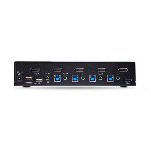 StarTech.com D86A2-4-PORT-8K-KVM. Tastatur Porttyp: USB, Maus-Porttyp: USB, Video Porttyp: DisplayPort. HD type: 8K Ultra 
