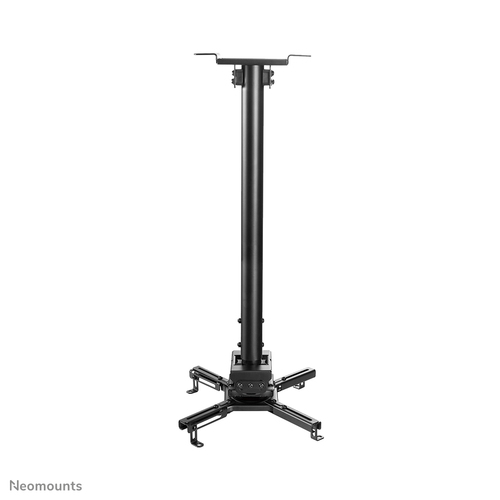 Fixation au plafond Neomounts pour Projecteur - Noir - Réglable en hauteur - 35 kg Max