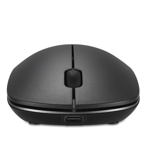 Souris Kensington MY230 EQ - Bluetooth/Radio Fréquence - 3 Bouton(s) - Noir - Sans fil - 2,40 GHz - Rechargeable - Symétrique