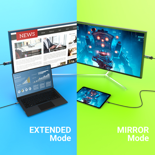 j5create JCC157-N USB-C® to HDMI™ 2.1 8K Cable. Cable length: 1.79 m, Connector 1: USB Type-C, Connector 2: HDMI. Weight: 