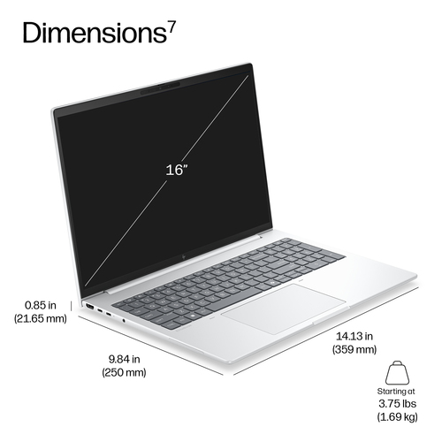 HP EliteBook 8 G2i Next Gen AI PC. Product type: Laptop, Form factor: Clamshell. Processor family: Intel Core Ultra 7, Pro