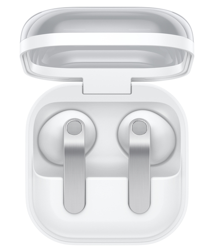 Samsung Galaxy Buds4 SM-R540 True Wireless Earbud Stereo Earset - White - Bixby, Gemini - Binaural - In-ear - Bluetooth
