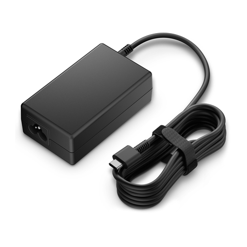 HP 65 W GaN USB-C LC-Netzteil. Starkstromtyp: AC-an-DC, Kompatibilität: Unterstützt eine Leistungsabgabe von bis zu 65 W, 