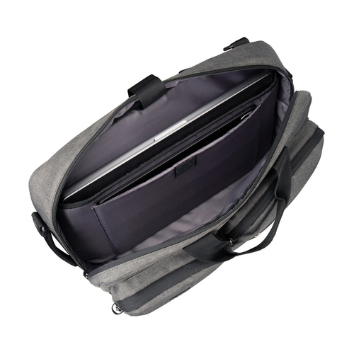Targus Hybrid TBT94304GL Tasche (Rucksack/Aktentasche) für 38,1 cm (15 Zoll) bis 40,6 cm (16 Zoll) Notebook - Grau - TAA-k