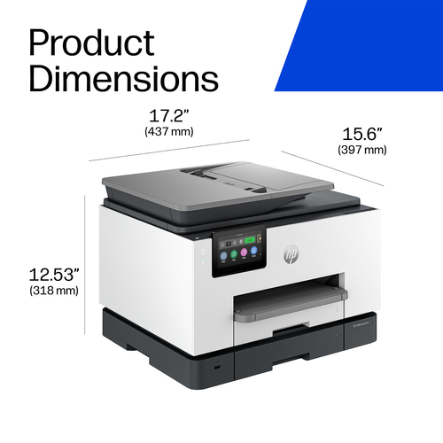 HP OfficeJet Pro 9132 Wireless All-in-One Color Printer, Two-sided printing; Copier, Scanner. Print technology: Thermal in
