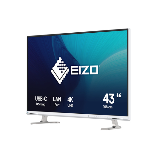 EIZO FlexScan EV4340X-WT. Bildschirmdiagonale: 108 cm (42.5"), Display-Auflösung: 3840 x 2160 Pixel, HD-Typ: 4K Ultra HD, 