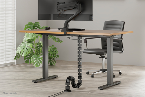 Neomounts ADS06-132BL Cable spine - magnetic fixture - universal. Type: Cable guide, Purpose: Desk, Product colour: Black.