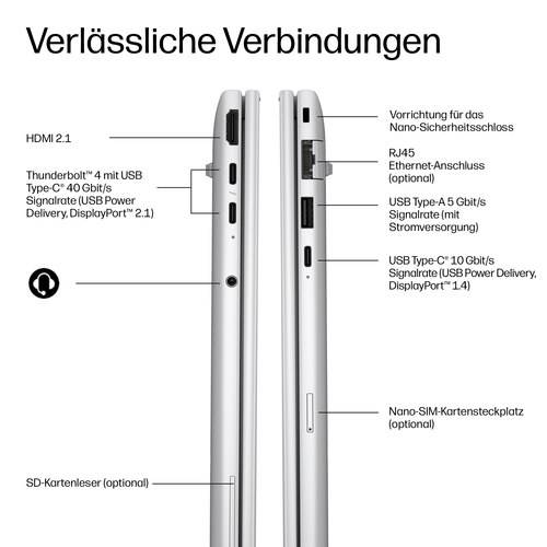 HP EliteBook 8 G2a 16 inch Notebook Next Gen AI PC. Produkttyp: Laptop, Formfaktor: Klappgehäuse. Prozessorfamilie: AMD Ry
