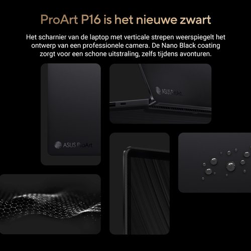 ASUS ProArt P16 H7606WP-RJ129X. Product type: Laptop, Form factor: Clamshell. Processor family: AMD Ryzen AI 9 HX, Process