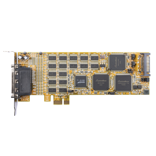 StarTech.com PEX16S550LP. Hostschnittstelle: PCIe, Ausgangsschnittstelle: Seriell, Formfaktor der Erweiterungskarte: Niedr