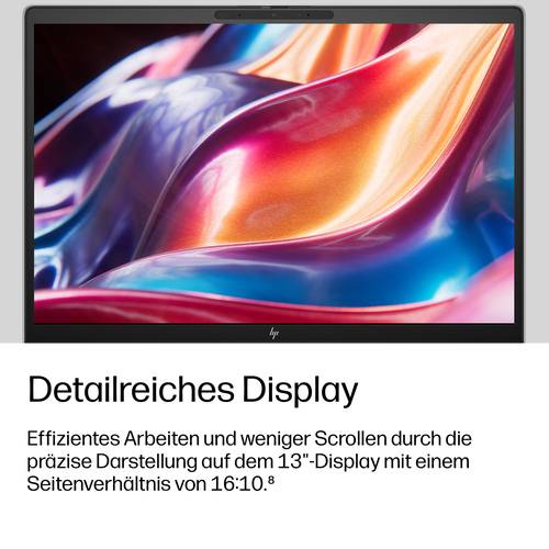 HP EliteBook 8 Flip G2i 33,8 cm (13,3 Zoll) Touchscreen Umrüstbar Copilot+ PC 2 in 1 Notebook - 5G - WUXGA - Intel Core Ul