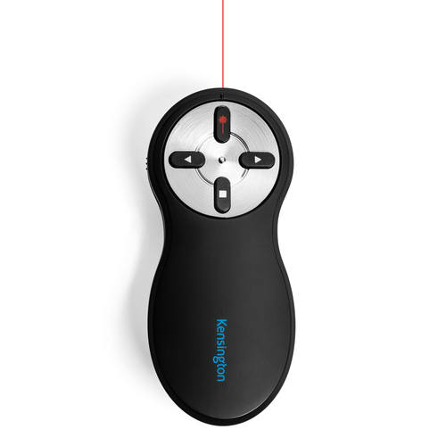 Kensington 33374EU Wireless Device Remote Control - For PC, Mac - Radio Frequency - 20 m Operating Distance - BatteryBlack