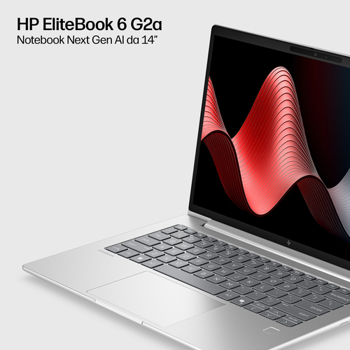 HP EliteBook 6 G2a 14 inch Notebook Next Gen AI PC Wolf Pro Security Edition. Tipo di prodotto: Computer portatile, Fattor