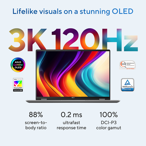 ASUS Vivobook 16 Flip TP3607SA-SI131W. Product type: Hybrid (2-in-1), Form factor: Convertible (Folder). Processor family: