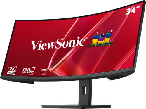 ViewSonic VA3420C-2 34" Class UW-QHD Curved Screen LCD Monitor - 21:9 - 86.4 cm (34") Viewable - Vertical Alignment (VA) -