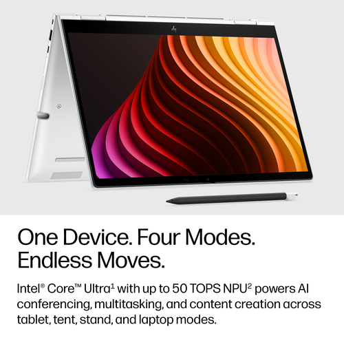 HP EliteBook 8 Flip G2i Next Gen AI. Product type: Laptop, Form factor: Clamshell. Processor family: Intel Core Ultra 5, P