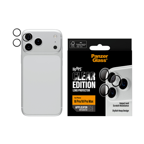 PANZERGLAS HOOPS CAMERA LENS IPHONE 18 PRO/18 PRO MAX TRP