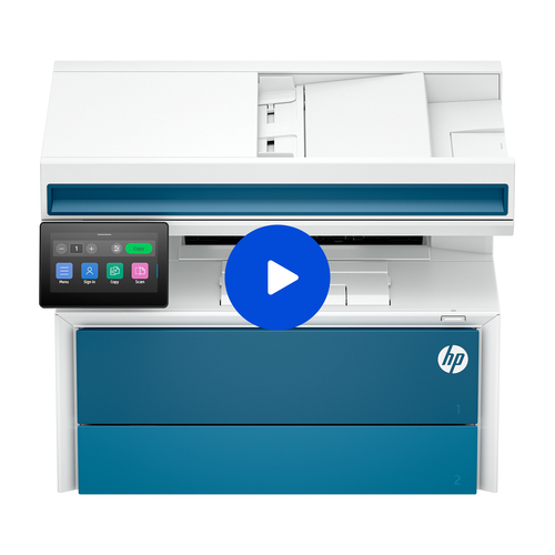 HP LaserJet Pro 4113fdn Wired Laser Multifunction Printer - Monochrome - White, Blue - Copier/Printer/Scanner - Automatic 