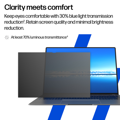 HP 16-inch Widescreen Laptop Privacy Filter. Weight: 29.9 g
