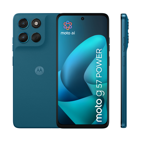 Motorola moto g57 power . Display diagonal: 17.1 cm (6.72"), Display resolution: 2400 x 1080 pixels. Processor family: Sna