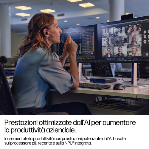 HP EliteDesk 8 Mini G1i Desktop AI PC Wolf Pro Security Edition. Famiglia processore: Intel Core Ultra 5, Modello del proc
