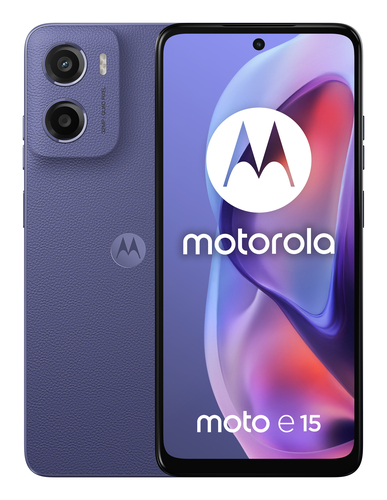 Motorola Mobility moto e15 64 GB Smartphone - 16,8 cm (6,6") LCD HD+ 1604 x 720 - Octa-core (Cortex A75Dual-core (2 núcleo