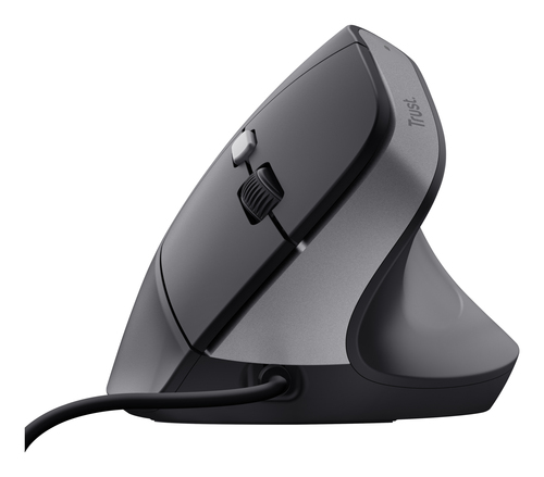 Trust Bayo II Maus - USB 3.0 Typ A - 6 Taste(n) - Schwarz - Kabel - 2400 dpi Auflösung - Scroll-Rad - Nur für Rechtshänder