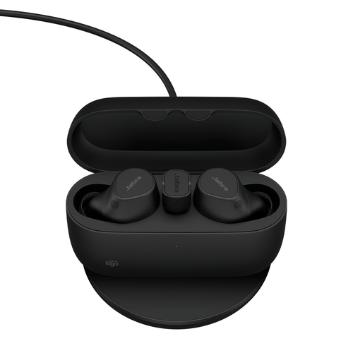 Casque (Oreillette) Jabra Evolve2 - True Wireless - Design Intra-auriculaire - Stéréo - Couleur Noir - Binaural - Intra-au