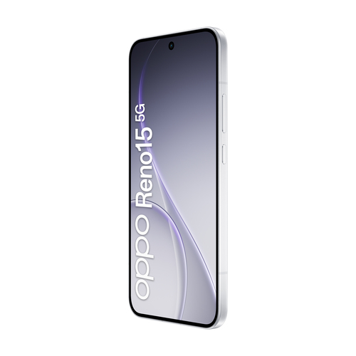 OPPO Reno15 5G AI Smartphone, Tripla fotocamera 50+50+8MP, Selfie 50MP, Display 6.59” 120HZ AMOLED FHD+, 6500mAh, RAM 8GB(