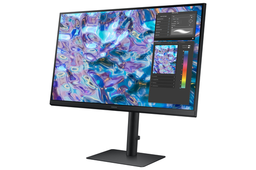 Samsung S27B610EQU 27" Class WQHD LCD Monitor - 16:9 - Black - 68.6 cm (27") Viewable - In-plane Switching (IPS) Technolog