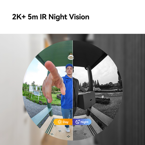 KIT CAMPANELLO 3S WI-FI A BATTE 2+K(4MP) CON WIRELESS CHIME