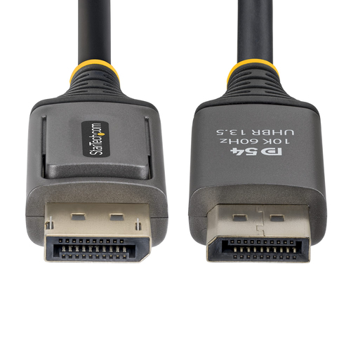 StarTech.com DP21V-3M-DP54-CABLE. Kabellänge: 3 m, Anschluss 1: DisplayPort, Anschluss 2: DisplayPort. Konformitätsbeschei