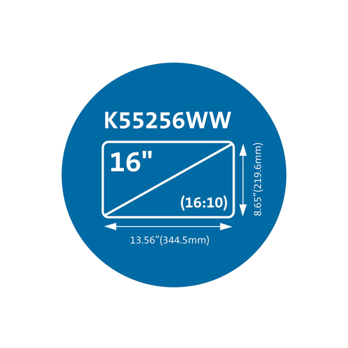 Kensington MagPro 2H Blendfrei Blickschutzfilter - für 40,6 cm (16 Zoll) Widescreen LCD Notebook - 16:10 - Blaulicht-Reduz